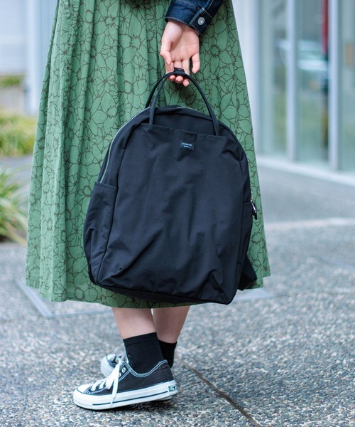 STANDARD SUPPLY（スタンダードサプライ）の「[ STANDARD SUPPLY ] SIMPLICITY WALLABY / ワラビー（バックパック/リュック・レディース・ベージュ/ブラック/チャコールアッシュ・FREE）」の18枚目の写真