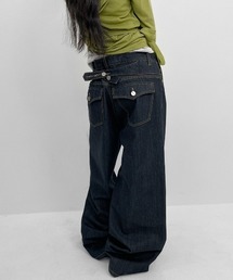 3rdSpring（サードスプリング）の「[MADE] ティモロバックストラップワイドデニムパンツ（デニムパンツ）」