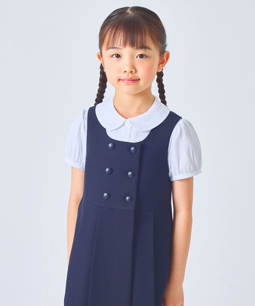 お受験 冠婚葬祭 】ポリエステルツイルジャンパースカート（90～130cm