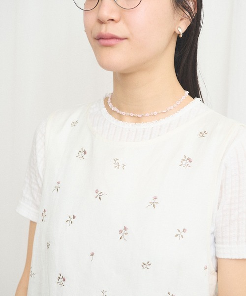 fig London(フィグロンドン)の「_Buttercup apron dress(ワンピース・レディース・ブルー/ホワイト・FREE)」の14枚目の写真