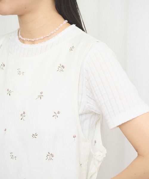 fig London(フィグロンドン)の「_Buttercup apron dress(ワンピース・レディース・ブルー/ホワイト・FREE)」の15枚目の写真