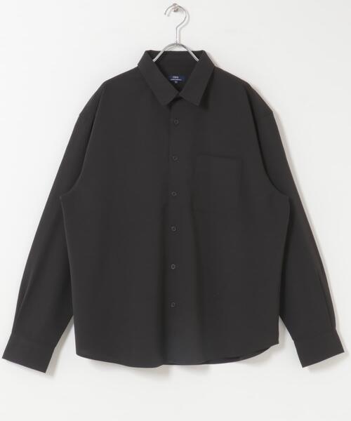 ITEMS URBANRESEARCH(アイテムズ アーバンリサーチ)の「ヨウリュウレギュラーカラー長袖シャツ(シャツ/ブラウス・メンズ・ネイビー/ダークグレー/オリーブ/ブラック・LARGE/MEDIUM)」の12枚目の写真