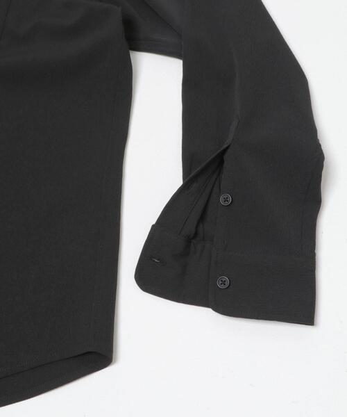 ITEMS URBANRESEARCH(アイテムズ アーバンリサーチ)の「ヨウリュウレギュラーカラー長袖シャツ(シャツ/ブラウス・メンズ・ネイビー/ダークグレー/オリーブ/ブラック・LARGE/MEDIUM)」の13枚目の写真