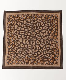 NANO universe | SK OVERSEAS IND PRIVATE/WOOL LEOPARD SCARF(バンダナ/スカーフ)