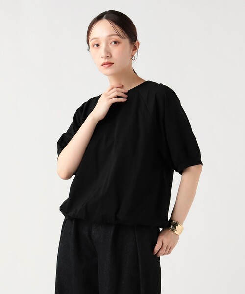 BEAMS HEART(ビームスハート)の「バック リボン バルーン プルオーバー(Tシャツ/カットソー・レディース・オレンジ/ブラック/オフホワイト・FREE)」の21枚目の写真
