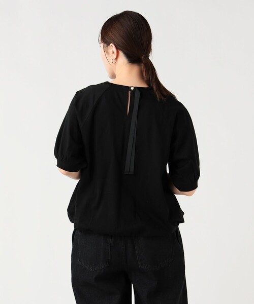 BEAMS HEART(ビームスハート)の「バック リボン バルーン プルオーバー(Tシャツ/カットソー・レディース・オレンジ/ブラック/オフホワイト・FREE)」の20枚目の写真