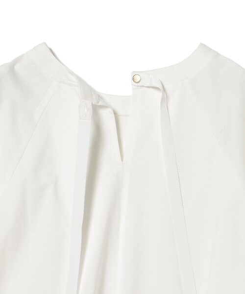 BEAMS HEART(ビームスハート)の「バック リボン バルーン プルオーバー(Tシャツ/カットソー・レディース・オレンジ/ブラック/オフホワイト・FREE)」の13枚目の写真