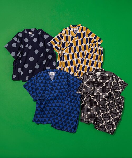 BREEZE(ブリーズ)の「【WEB限定】NEW BOYS甚平(浴衣・キッズ・ブルー/オフホワイト/マスタード/ネイビー・100/110/120/130/140/150/160)」の5枚目の写真