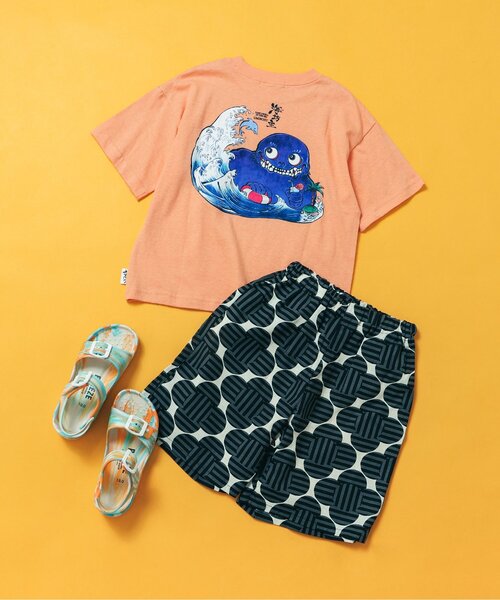 BREEZE(ブリーズ)の「【WEB限定】NEW BOYS甚平(浴衣・キッズ・ブルー/オフホワイト/マスタード/ネイビー・100/110/120/130/140/150/160)」の12枚目の写真