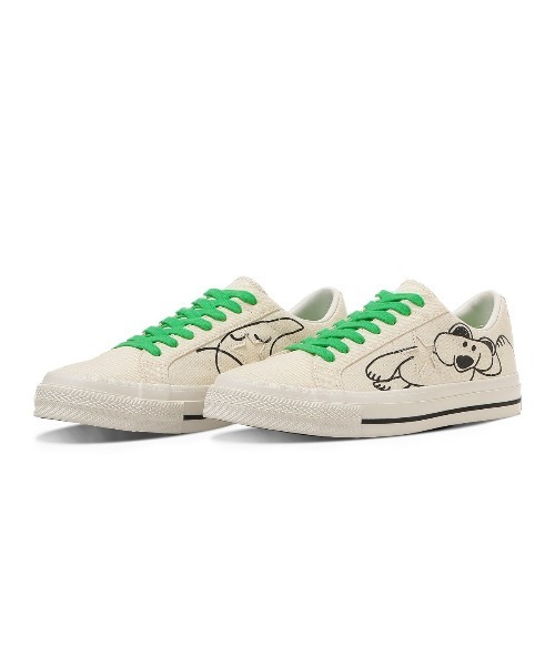CONVERSE(コンバース)の「CONVERSE ONE STAR CANVAS / DAISUKE KONDO(コンバース ワンスター キャンバス / DAISUKE KONDO)(スニーカー・メンズ・ホワイト・27cm/27.5cm/28cm/29cm)」の1枚目の写真