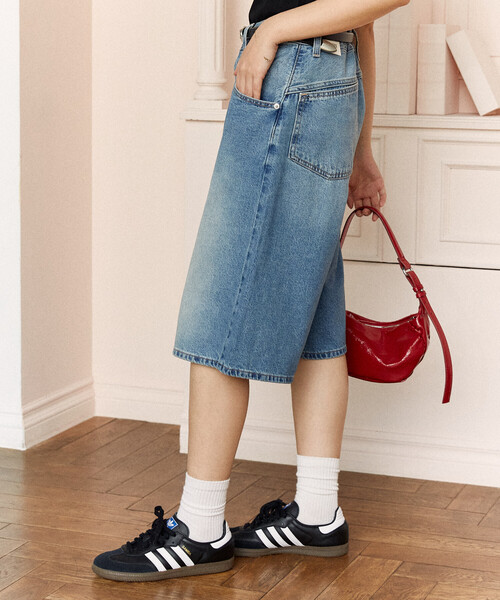 Levi's(リーバイス)の「LEVI'S/リーバイス SUPER BAGGY JORT 限定展開(デニムパンツ・レディース・ブルー/ブラック・27/26/25)」の17枚目の写真
