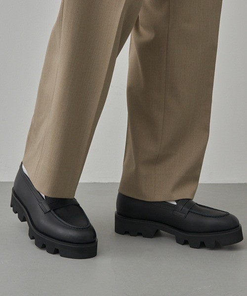 PADRONE(パドローネ)の「【PADRONE】WPL CHUNKY SOLE LOAFERS TK8759-2304(ローファー・メンズ・ブラック・42/41/40)」の10枚目の写真