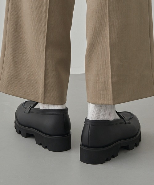 PADRONE(パドローネ)の「【PADRONE】WPL CHUNKY SOLE LOAFERS TK8759-2304(ローファー・メンズ・ブラック・42/41/40)」の12枚目の写真