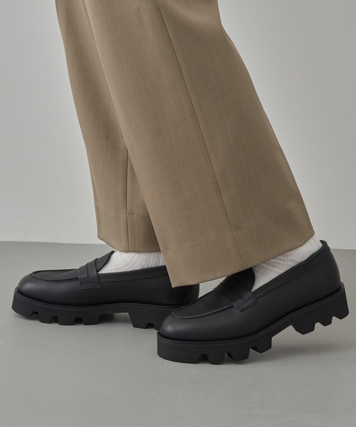 PADRONE(パドローネ)の「【PADRONE】WPL CHUNKY SOLE LOAFERS TK8759-2304(ローファー・メンズ・ブラック・42/41/40)」の11枚目の写真
