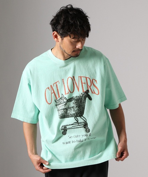 BAYFLOW（ベイフロー）の「［ユニセックス］ヴィンテージライクアニマルTシャツ（Tシャツ/カットソー・メンズ・ブラウン/オフホワイト/セージグリーン/ベージュ・LARGE/MEDIUM）」の17枚目の写真