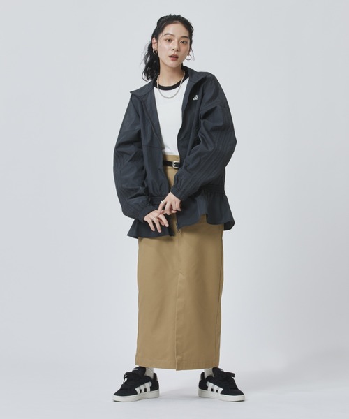 adidas(アディダス)の「【adidas×アルペン限定モデル】アディダス adidas W WV TRACKTOP AP(ナイロンジャケット・レディース・オフホワイト/ダークグレー・M/L/S/XL)」の14枚目の写真