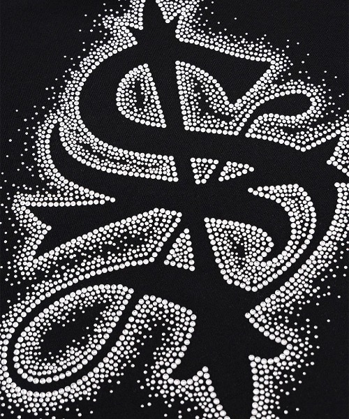 A'GEM/9 × .kom 『SUPPLIER/サプライヤー』 Spray Cross Rhinestone