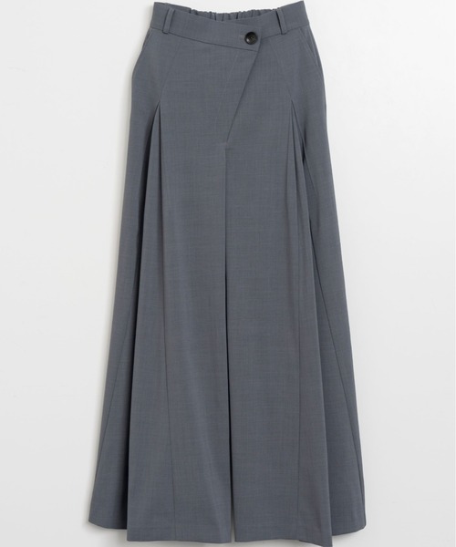 ORGUE(オルグ)の「Cross tuck pants/クロスタックパンツ(スラックス・レディース・ベージュ/ブラウン/グレー・SMALL/MEDIUM)」の20枚目の写真