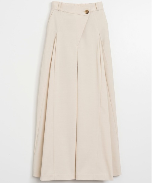 ORGUE(オルグ)の「Cross tuck pants/クロスタックパンツ(スラックス・レディース・ベージュ/ブラウン/グレー・SMALL/MEDIUM)」の19枚目の写真