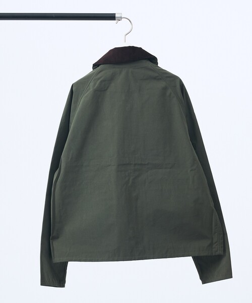 Barbour（バブアー）の「BARBOUR OS SPEY CASUAL JKT【Barbour / バブアー】 OS SPEY CASUAL JACKET / オーバーサイズ スペイジャケット / ブルゾン / ユニセックス（ブルゾン・メンズ・セージグリーン/グレイッシュブルー・48/46）」の4枚目の写真
