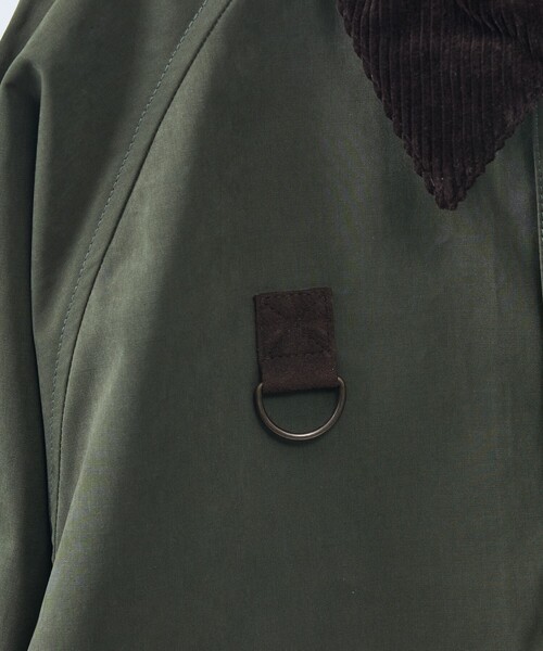 Barbour（バブアー）の「BARBOUR OS SPEY CASUAL JKT【Barbour / バブアー】 OS SPEY CASUAL JACKET / オーバーサイズ スペイジャケット / ブルゾン / ユニセックス（ブルゾン・メンズ・セージグリーン/グレイッシュブルー・48/46）」の7枚目の写真