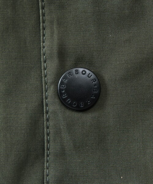 Barbour（バブアー）の「BARBOUR OS SPEY CASUAL JKT【Barbour / バブアー】 OS SPEY CASUAL JACKET / オーバーサイズ スペイジャケット / ブルゾン / ユニセックス（ブルゾン・メンズ・セージグリーン/グレイッシュブルー・48/46）」の10枚目の写真