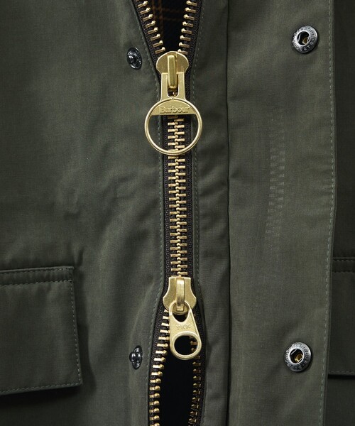 Barbour（バブアー）の「BARBOUR OS SPEY CASUAL JKT【Barbour / バブアー】 OS SPEY CASUAL JACKET / オーバーサイズ スペイジャケット / ブルゾン / ユニセックス（ブルゾン・メンズ・セージグリーン/グレイッシュブルー・48/46）」の11枚目の写真