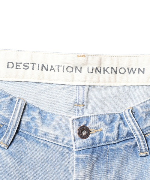 Liberaiders（リベレイダース）の「Liberaiders/リベレイダース DAMAGED DENIM BUGGY SHORTS バギーデニムショーツ メンズ ヴィンテージ 秋 秋服 2026年秋冬（デニムパンツ・メンズ・ブラック/ブルー・30/32/34/36）」の12枚目の写真