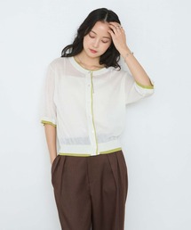 バイカラー」に該当するカーディガン/ボレロファッション通販 - ZOZOTOWN