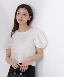 PROPORTION BODY DRESSING | バックオープンパフスリーブトップス / 1216160502(Tシャツ/カットソー)