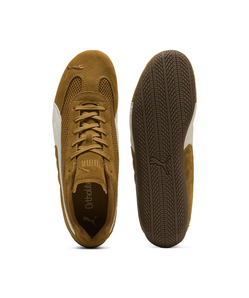 PUMA(プーマ)の「PUMA プーマ ユニセックス スピードキャット メッシュ スニーカー(スニーカー・メンズ・プラム/ゴールド系その他・25.0cm/28.5cm/29.0cm/27.5cm/28.0cm/22.5cm/24.0cm/24.5cm/23.0cm/23.5cm/26.5cm/27.0cm/26.0cm/25.5cm)」の14枚目の写真
