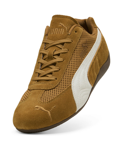 PUMA(プーマ)の「PUMA プーマ ユニセックス スピードキャット メッシュ スニーカー(スニーカー・メンズ・プラム/ゴールド系その他・25.0cm/28.5cm/29.0cm/27.5cm/28.0cm/22.5cm/24.0cm/24.5cm/23.0cm/23.5cm/26.5cm/27.0cm/26.0cm/25.5cm)」の16枚目の写真