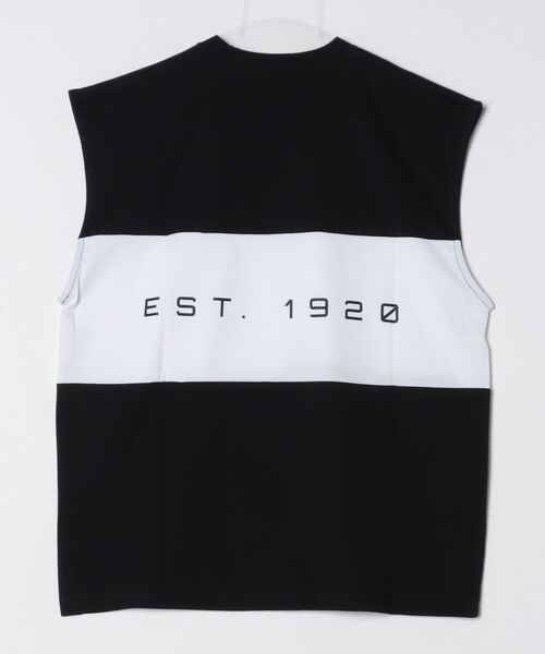 NEW ERA(ニューエラ)の「ニューエラ PA FS OS PF DST PANEL BLK(Tシャツ/カットソー・メンズ・ブラック×ホワイト・M/L/LL)」の2枚目の写真