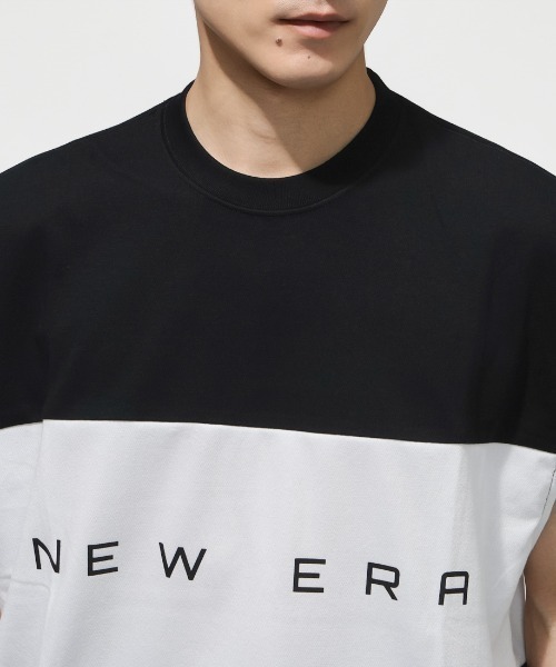 NEW ERA(ニューエラ)の「ニューエラ PA FS OS PF DST PANEL BLK(Tシャツ/カットソー・メンズ・ブラック×ホワイト・M/L/LL)」の5枚目の写真