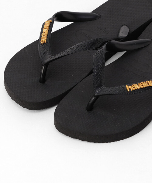 havaianas(ハワイアナス)の「Havaianas/ハワイアナス TOP LOGO METALLIC(サンダル・レディース・ブラック/ホワイト・26.0cm/22cm/23.0cm/27.0cm/24.0cm)」の7枚目の写真