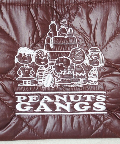 Vintage PEANUTS(ビンテージピーナッツ)の「"11"≪Vintage PEANUTS≫1ポケット パフィー キルティング キュービック バッグ(トートバッグ・レディース・マルーン/シルバー/ブラック・ONE SIZE)」の19枚目の写真