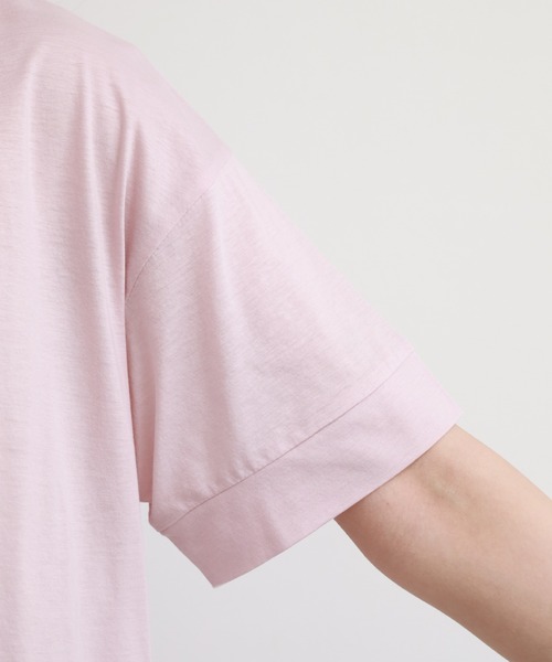 Anna Nicola（アンナニコラ）の「Anna Nicola パフュームモチーフ半袖Tシャツ（Tシャツ/カットソー・レディース・オフホワイト/ブラック/ピンク・38）」の17枚目の写真