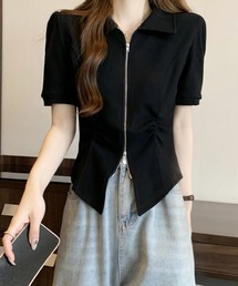 2ly2(�g�D�[���[�g�D�[)�̃W�b�v�f�U�C���ݕt���g�b�v�X ���f�B�[�X ���� �E�G�X�g�V�F�C�v(�J�[�f�B�K��/�{����)