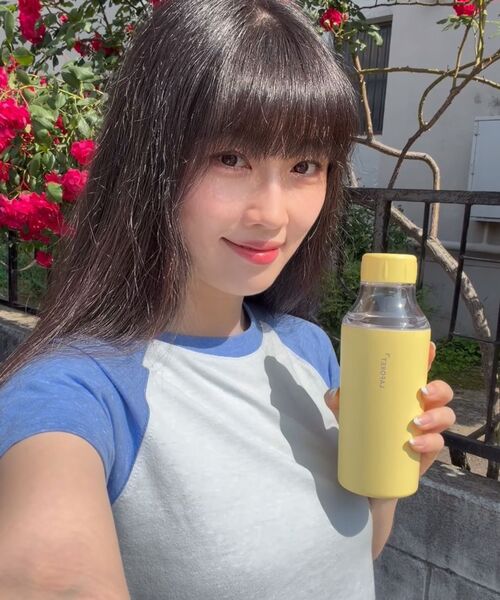 KIJIKO(キジコ)の「ke403. Back Logo Raglan Tee Blue(Tシャツ/カットソー・レディース・ブルー・FREE)」の8枚目の写真