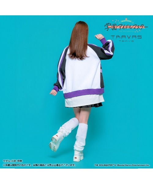 TRAVAS TOKYO(トラバス トウキョウ)の「【学園アイドルマスター 篠澤広×TRAVAS TOKYO】ジャージトップス(ジャージ・レディース・パープル・M/XL)」の6枚目の写真