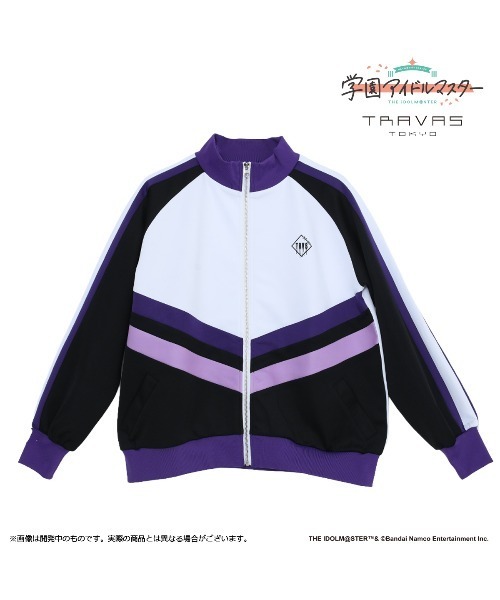 TRAVAS TOKYO(トラバス トウキョウ)の「【学園アイドルマスター 篠澤広×TRAVAS TOKYO】ジャージトップス(ジャージ・レディース・パープル・M/XL)」の11枚目の写真