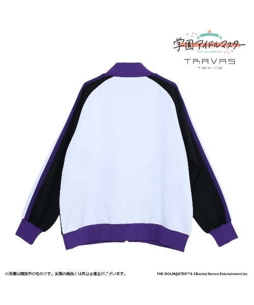 TRAVAS TOKYO(トラバス トウキョウ)の「【学園アイドルマスター 篠澤広×TRAVAS TOKYO】ジャージトップス(ジャージ・レディース・パープル・M/XL)」の14枚目の写真