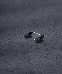 EVERMETAL 日本製 ボディピアス サーフェイス バーベル  金属アレルギー対応 サージカルステンレス 316L