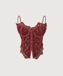 Texture Lace Padded Cami