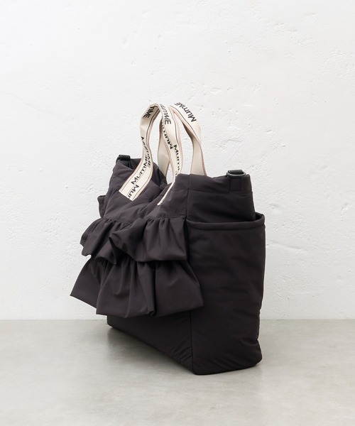 CIAOPANIC TYPY(チャオパニックティピー)の「:【ZOZO限定】【MumME】キャリーオン/マザーズバッグ/マルチウェイフリルデザインBAG(ショルダーバッグ・レディース・イエロー/オフホワイト/ブラック・ONE SIZE)」の14枚目の写真
