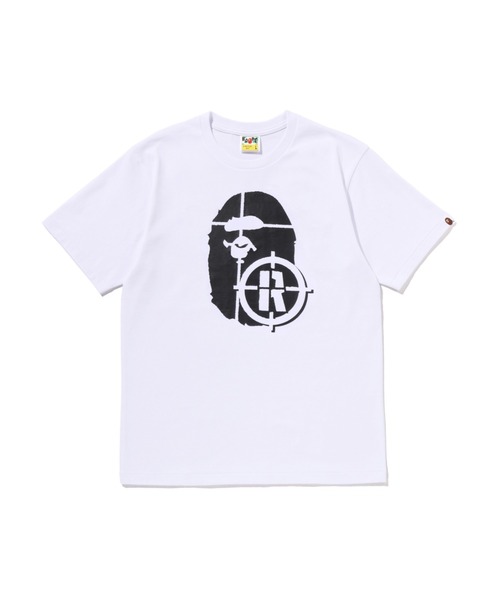 A BATHING APE(アベイシングエイプ)の「HUNTING APE HEAD TEE(Tシャツ/カットソー・メンズ・ホワイト/ブラック・XXX-LARGE/MEDIUM/XX-LARGE/LARGE/SMALL/X-LARGE)」の2枚目の写真