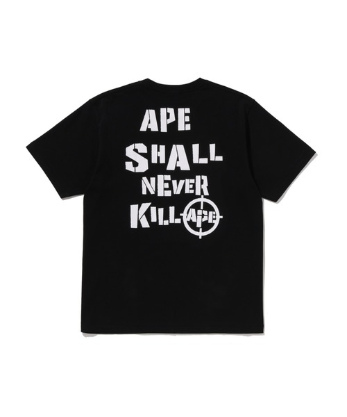 A BATHING APE(アベイシングエイプ)の「HUNTING APE HEAD TEE(Tシャツ/カットソー・メンズ・ホワイト/ブラック・XXX-LARGE/MEDIUM/XX-LARGE/LARGE/SMALL/X-LARGE)」の4枚目の写真