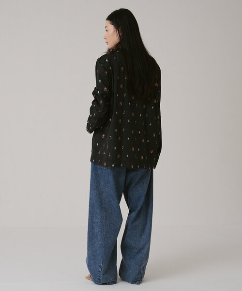 Omekashi(オメカシ)の「バレルデニム(デニムパンツ・レディース・ネイビー/ブルー/ブラック・36/38)」の13枚目の写真