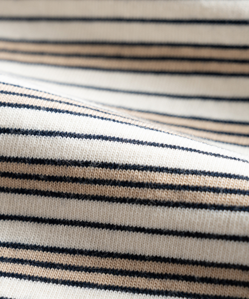 WILD BRICKS(ワイルドブリックス)の「W25 STRIPED POCKET TEE (brown)(Tシャツ/カットソー・メンズ・その他・MEDIUM/LARGE/X-LARGE)」の4枚目の写真