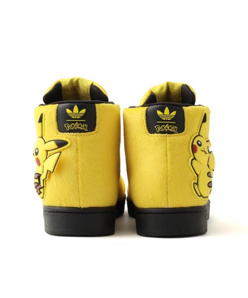 adidas(アディダス)の「adidas POKEMON SUPERSTAR II MID / アディダス ポケモン スーパースター II ミッド 【SP】(スニーカー・メンズ・イエロー・23.0cm/29.0cm/28.5cm/28.0cm/27.5cm/27.0cm/26.5cm/26.0cm/25.5cm/25.0cm/24.5cm/24.0cm/23.5cm)」の5枚目の写真